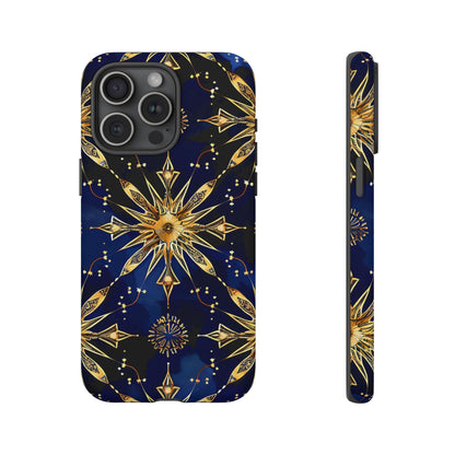 Tough Cases Phone Case with Celestial Design, Stylish Phone Cover, Unique Gift for Space Lovers, Durable Protection, Cosmic Art