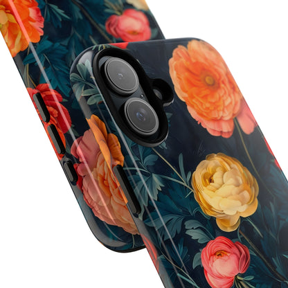 Floral Phone Case, Tough Cases for Phone Protection, Gift for Flower Lovers, Floral Designs, Spring Decor