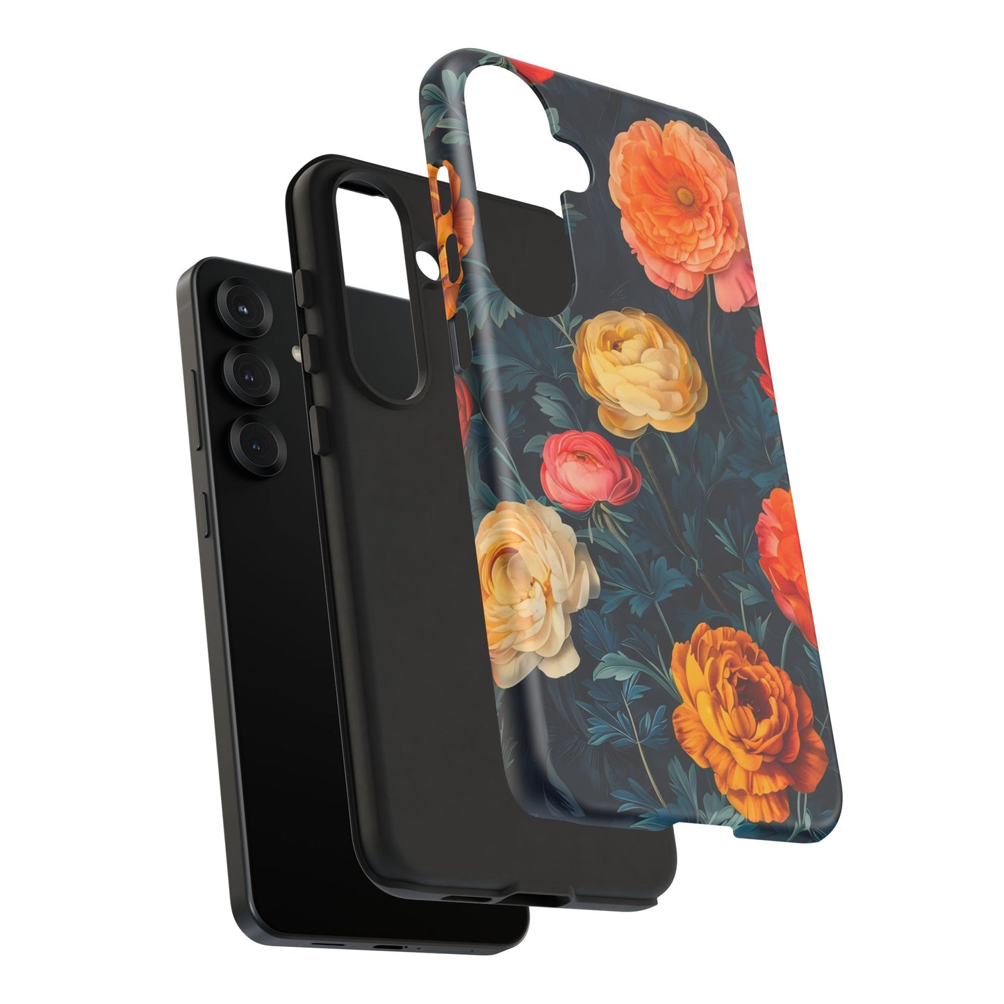 Floral Phone Case, Tough Cases for Phone Protection, Gift for Flower Lovers, Floral Designs, Spring Decor