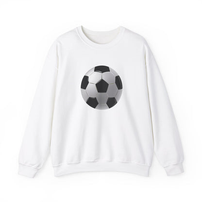 Unisex Heavy Blend™ Crewneck Sweatshirt Lightweight - Dynamic Football Design