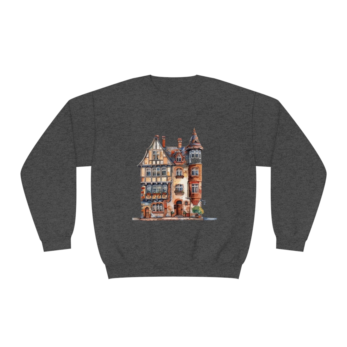 Unisex NuBlend® Crewneck Sweatshirt - Charming British House