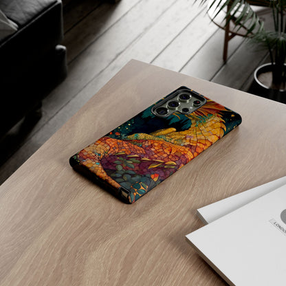 Dragon Art Phone Case, Tough Phone Cover, Fantasy Gift, Unique Mobile Accessory, Dragon Lover Gift, Stylish Protection