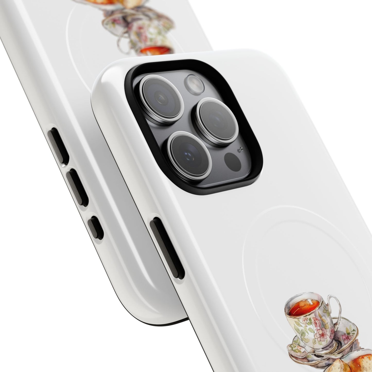 Tough Magnetic Cases with Tea and Biscuit Design - Durable Phone Accessories, Unique Gifts, Stylish Tech Gear, Tea Lover's Must-Have, [...]