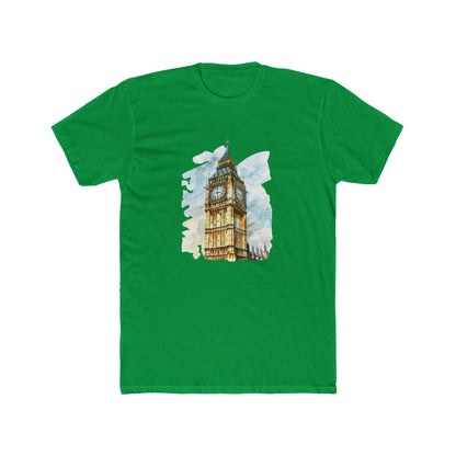 London Clock Tower - Iconic Big Ben and Timeless Soft Unisex Cotton Crew Tee