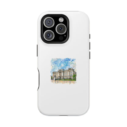 Artistic Magnetic Phone Case, Custom Tough Case, Unique Phone Cover, Gift for Travelers, Landscape Design, Protective Case