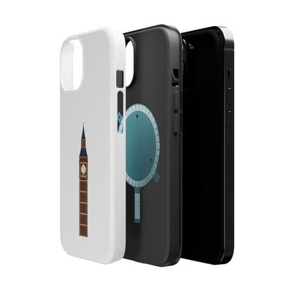 Big Ben Magnetic Phone Case, Unique Tough Phone Case, London Gift, Trendy Accessory, Travel Souvenir, Personalized Case