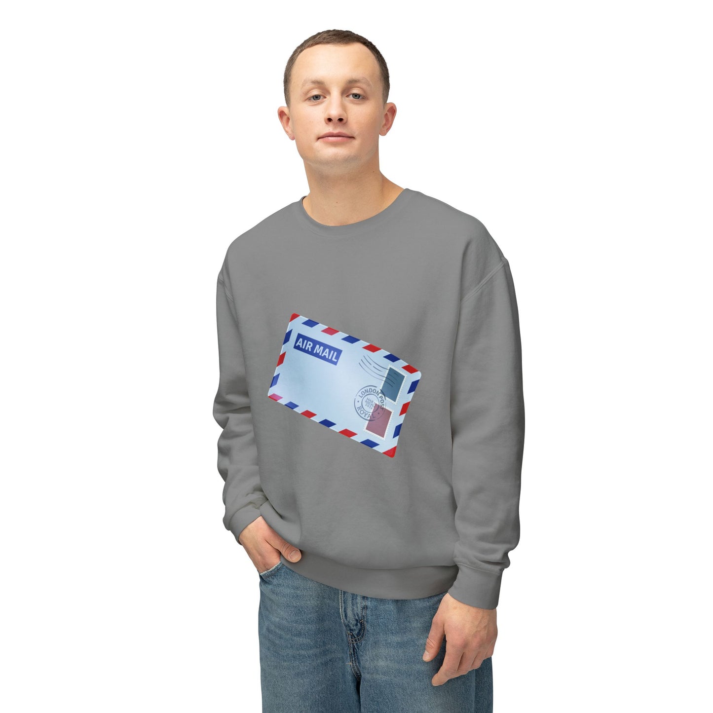 Unisex Lightweight Crewneck Sweatshirt -  British Air Mail