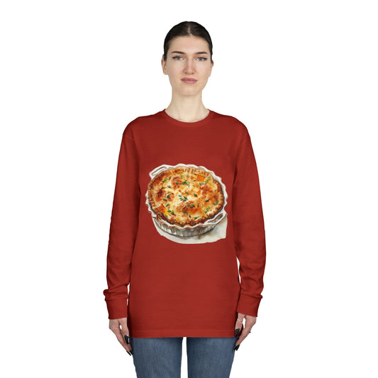 Long Sleeve Crewneck Tee - Traditional Royal British Meals