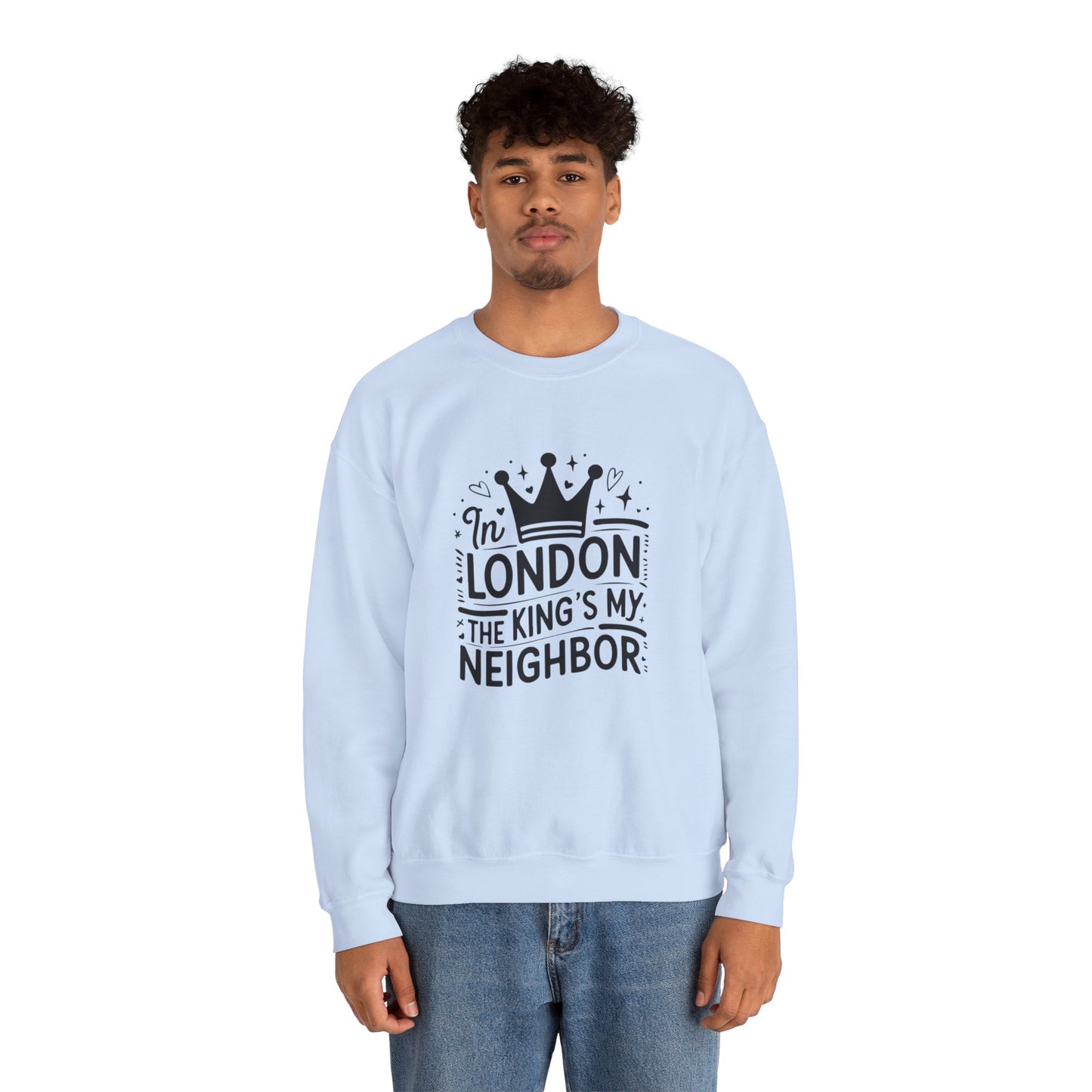 Unisex Heavy Blend™ Crewneck Sweatshirt Breathable - King's Neighbouring in London
