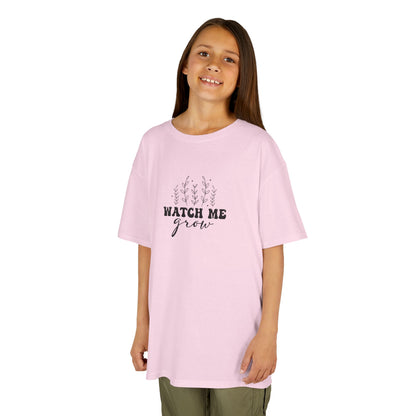 Kids Heavy Cotton™ Tee - Watch Me - Motivational Confidence Attitude Quote Design