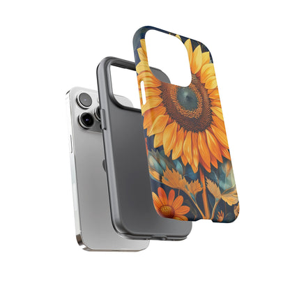 Sunflower Phone Case - Floral Design for Nature Lovers, Cute Spring Accessory, Gift for Her, Eco-Friendly Cover