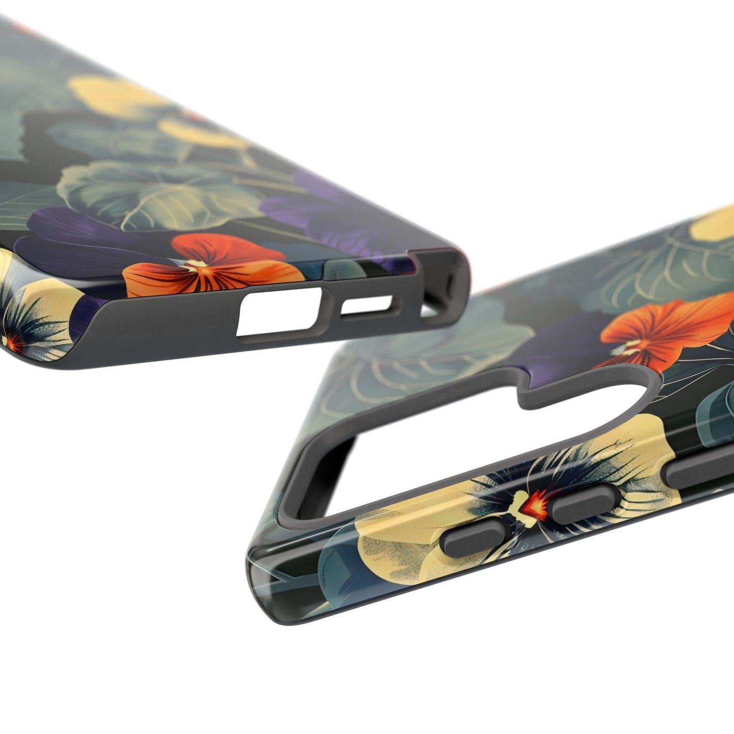 Tough Cases Floral iPhone Case, Tough Phone Cover, Stylish Floral Design, Gift for Her, Summer Vibe, Durable Protective Case