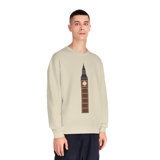 Unisex NuBlend® Crewneck Sweatshirt - Iconic Big Ben Clock Tower