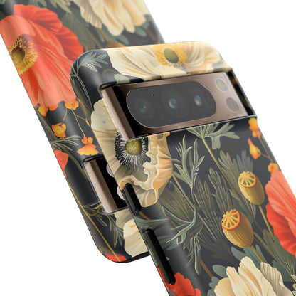 Floral Phone Case - Tough Cases with Vibrant Garden Design, Phone Accessory, Gift for Her, Spring Style, Nature Lover