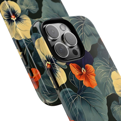 Tough Cases Floral iPhone Case, Tough Phone Cover, Stylish Floral Design, Gift for Her, Summer Vibe, Durable Protective Case