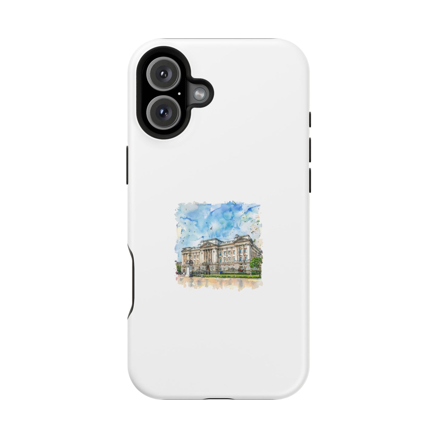 Artistic Magnetic Phone Case, Custom Tough Case, Unique Phone Cover, Gift for Travelers, Landscape Design, Protective Case