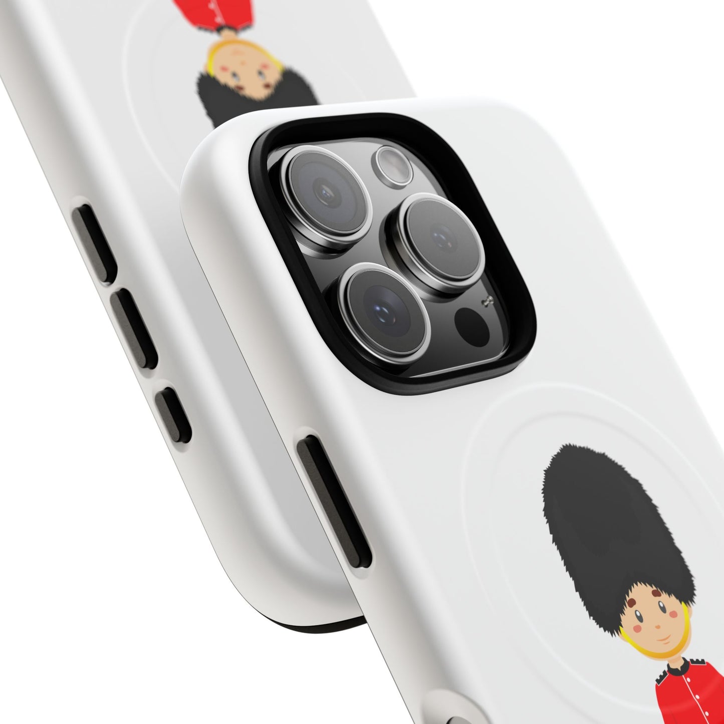 Tough Magnetic Phone Cases with Royal Guard Design - Fun Gift for Kids, Phone Protection, Unique Accessories, Birthday Present, Holiday Gift