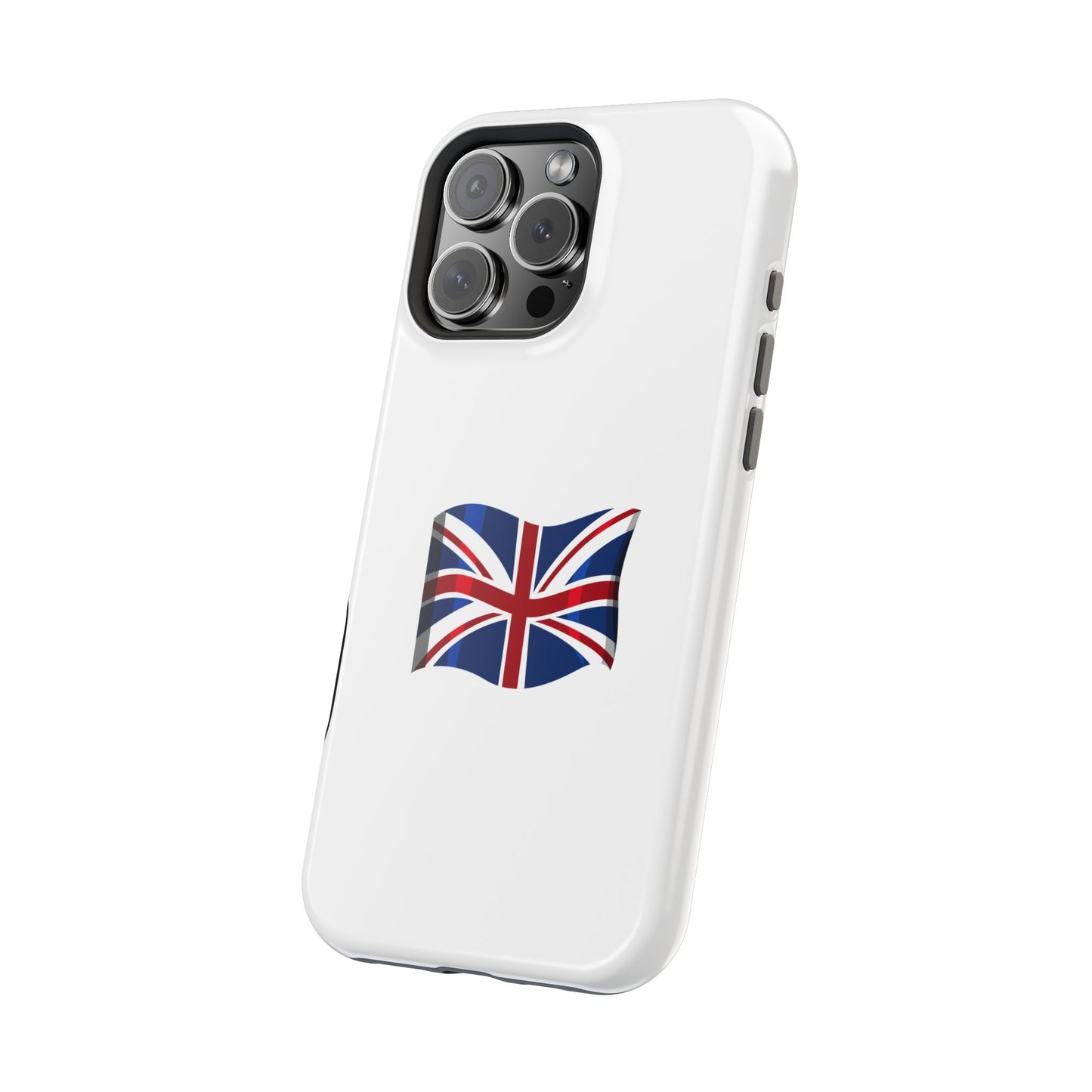 UK Flag Magnetic Phone Case, Durable Tough Cover, Gift for Patriots, Ideal for Travelers, Accessories for Holidays