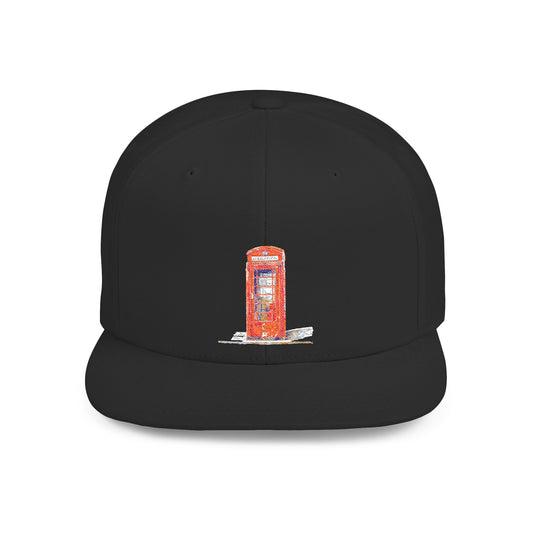 English Door with Ivy - Flat Bill Snapback