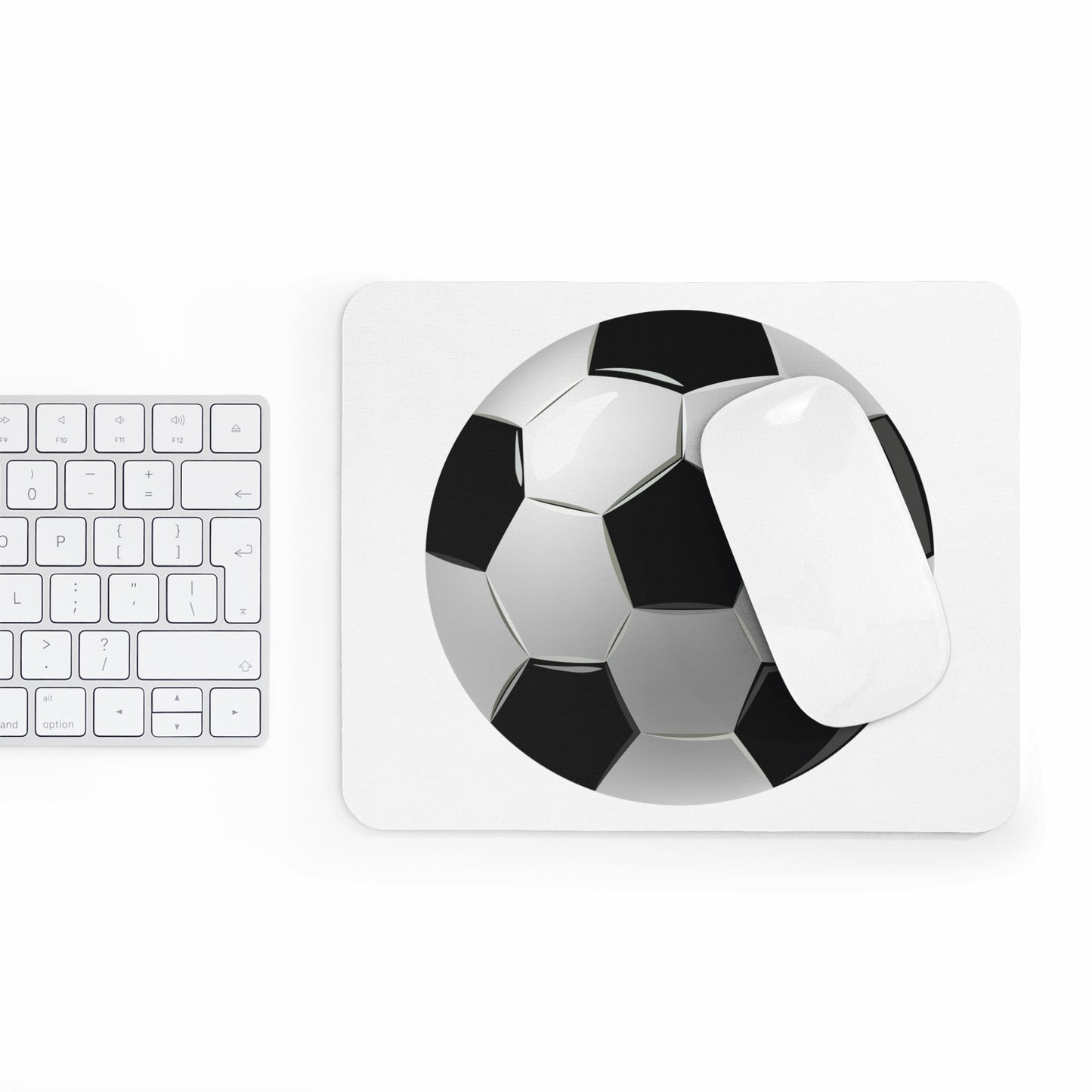 Soccer Ball Mouse Pad for Sports Lovers | Gaming Accessory, Office Decor, Gift for Soccer Fans, Unique Desk Gift, Fun Work Station