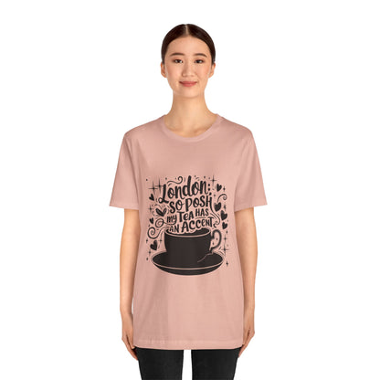 Unisex Jersey Short Sleeve Tee - London's Nostalgic Tea