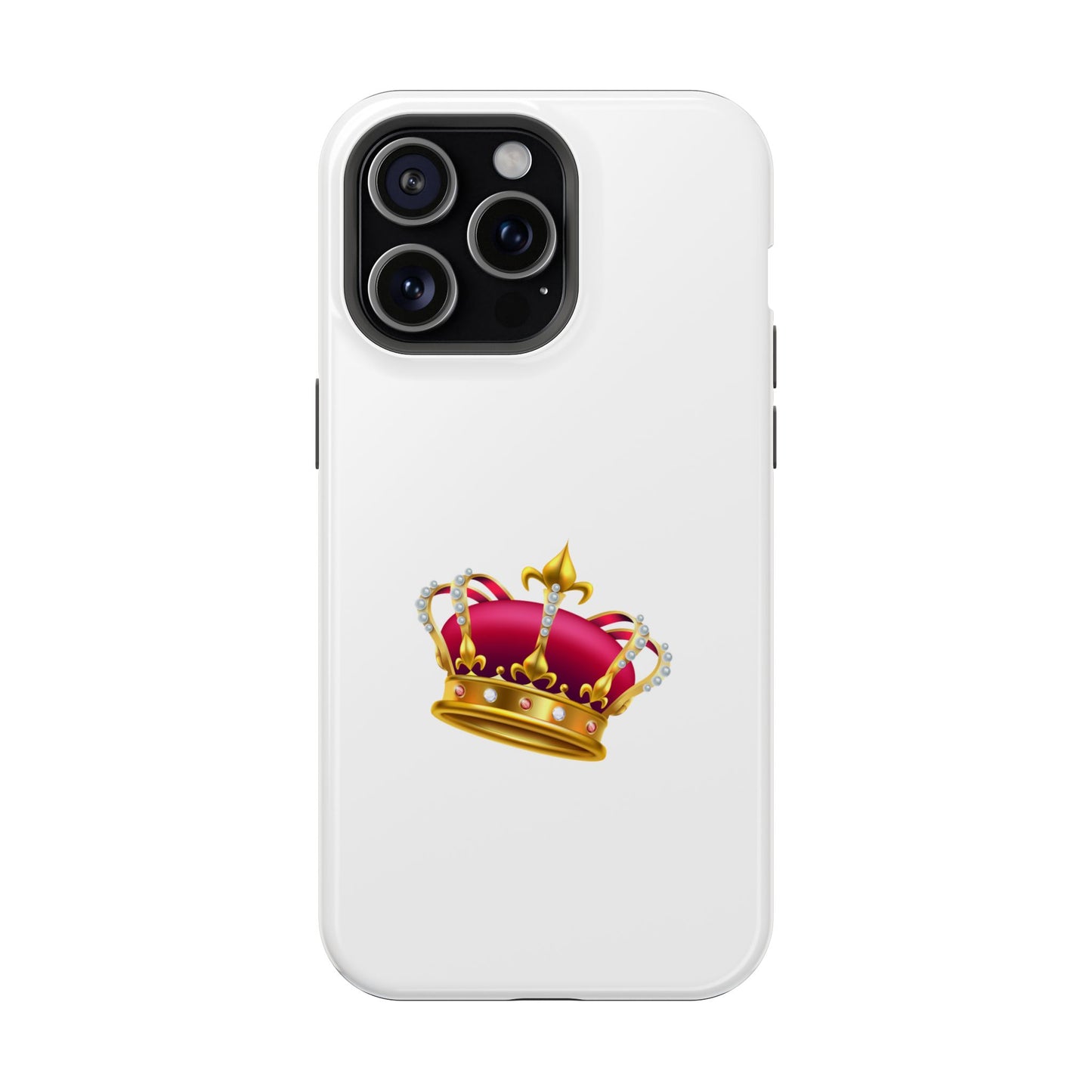 Crown Magnet Phone Cases, Trendy iPhone Covers, Gifts for Her, Birthday Accessories, Unique Custom Cases, Stylish Phone Protection