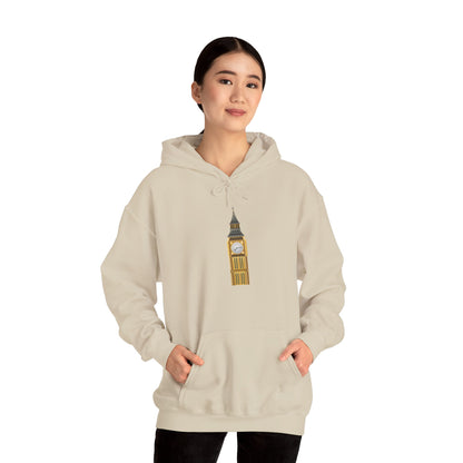 Unisex Heavy Blend™ Hooded Sweatshirt - Historic Hand - The UK’s Clock Tower