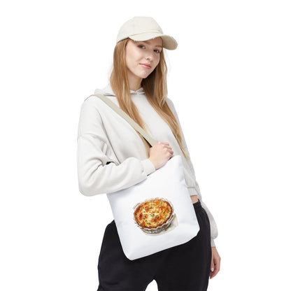 Quirky Pizza Tote Bag, Funny Grocery Bag, Foodie Gift, Kitchen Lover Accessory, Mother's Day, Summer Picnic Essentials
