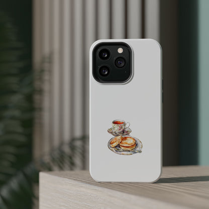 Charming Magnetic Tough Cases - Unique Art Phone Covers, Gift for Tea Lovers, Cute Phone Accessories, Stylish Tech Gifts