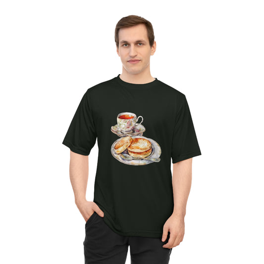 Unisex Zone Performance T-shirt - British Food - Savory Classics and Traditional Delights