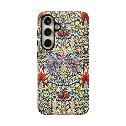 Stylish Phone Case - Floral Design, Tough Cases, Gift for Her, Phone Accessories, Trendy Tech, Unique Cell Phone Cover