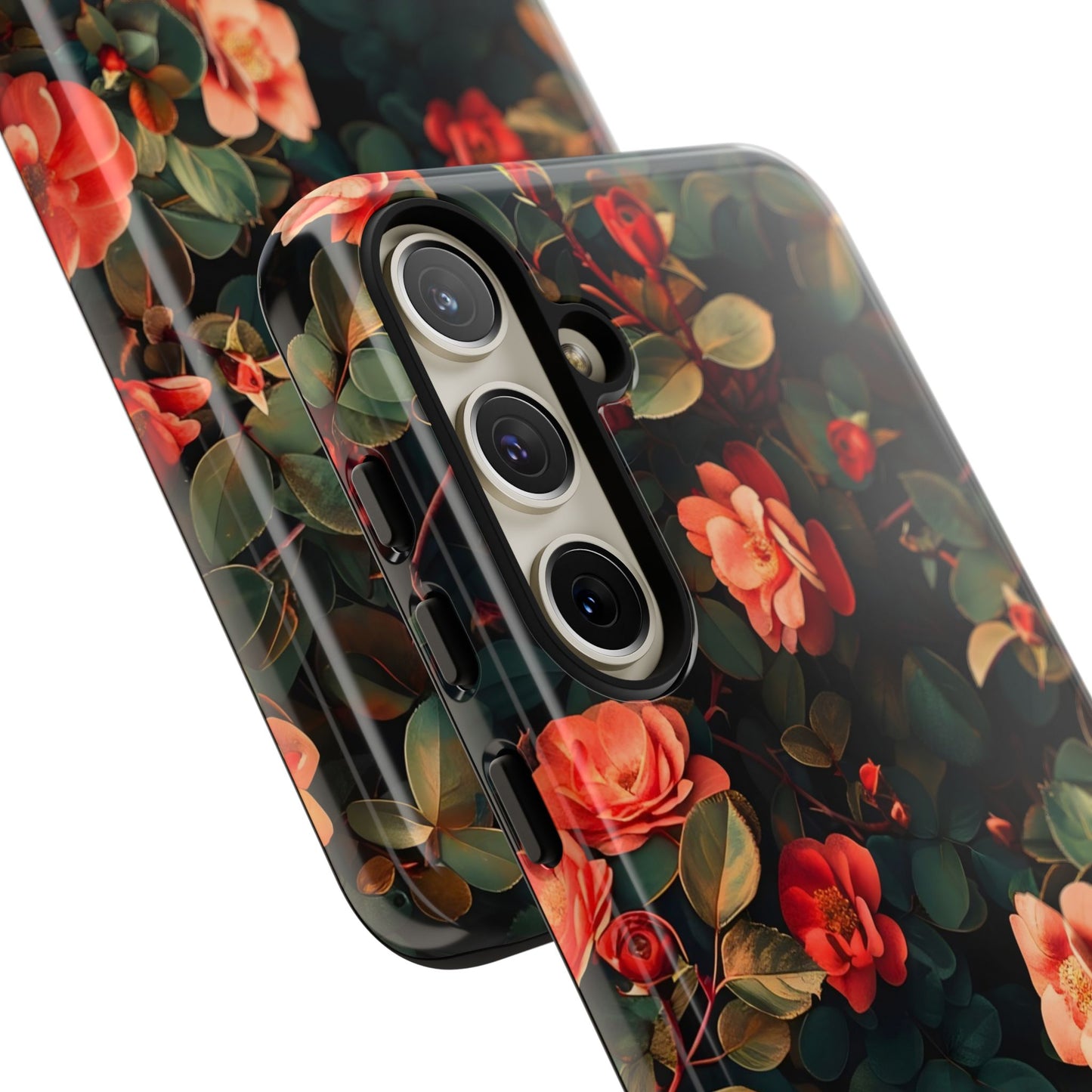 Floral Phone Case - Elegant Floral Design, Tough Protective Case, Perfect Gift for Her, Trendy Phone Accessories, Mother’s Day, Birthday