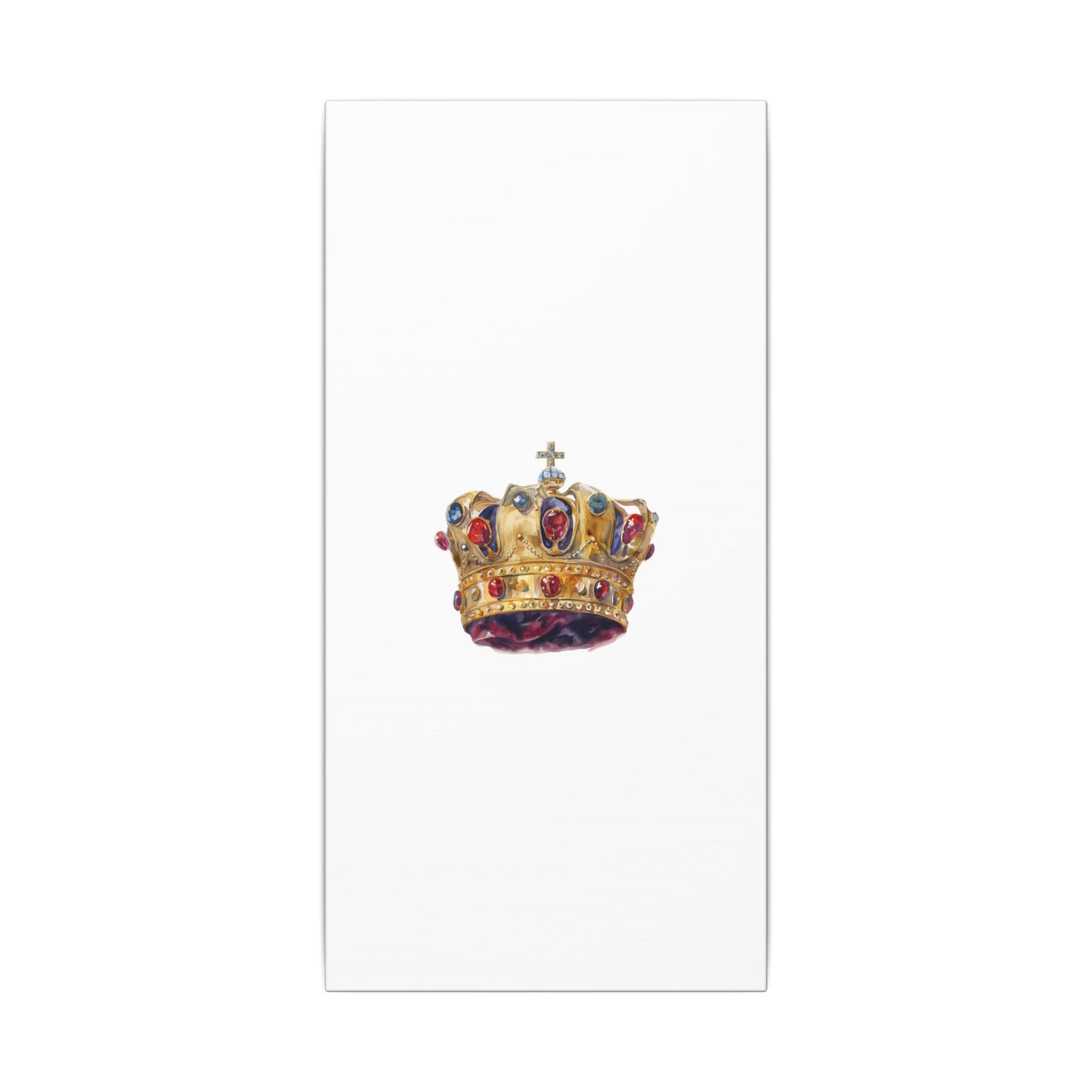 Crown Art Print, Royal Wall Decor, Matched for Home or Office, Gift for Art Lovers, Unique Royalty Artwork