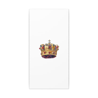 Crown Art Print, Royal Wall Decor, Matched for Home or Office, Gift for Art Lovers, Unique Royalty Artwork