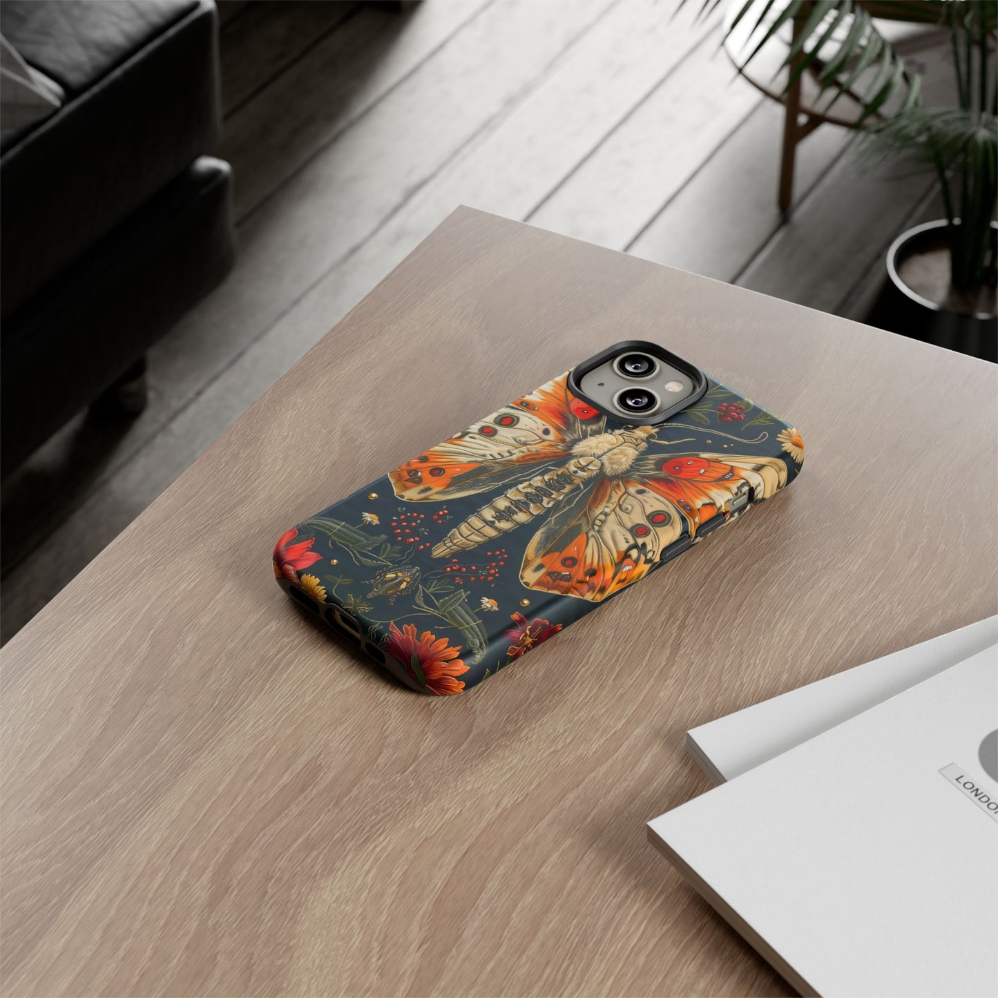 Artistic Butterfly Phone Case for Nature Lovers, Eco-friendly, Gift for Birthdays, Holidays, Unique Cell Phone Accessories