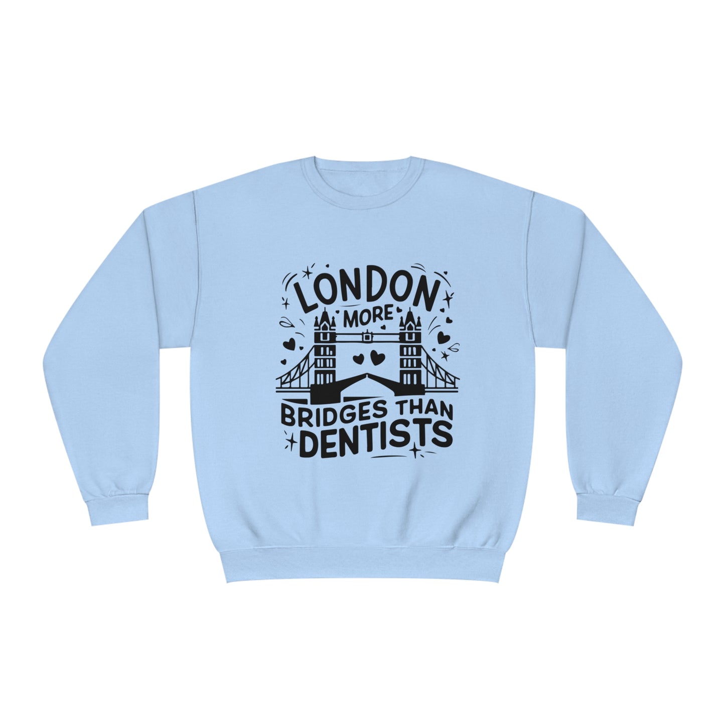 Unisex NuBlend® Crewneck Sweatshirt - London is having more Bridges