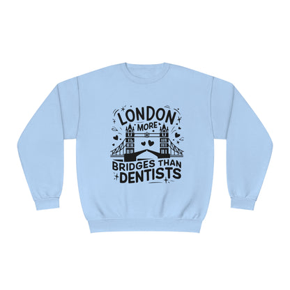 Unisex NuBlend® Crewneck Sweatshirt - London is having more Bridges