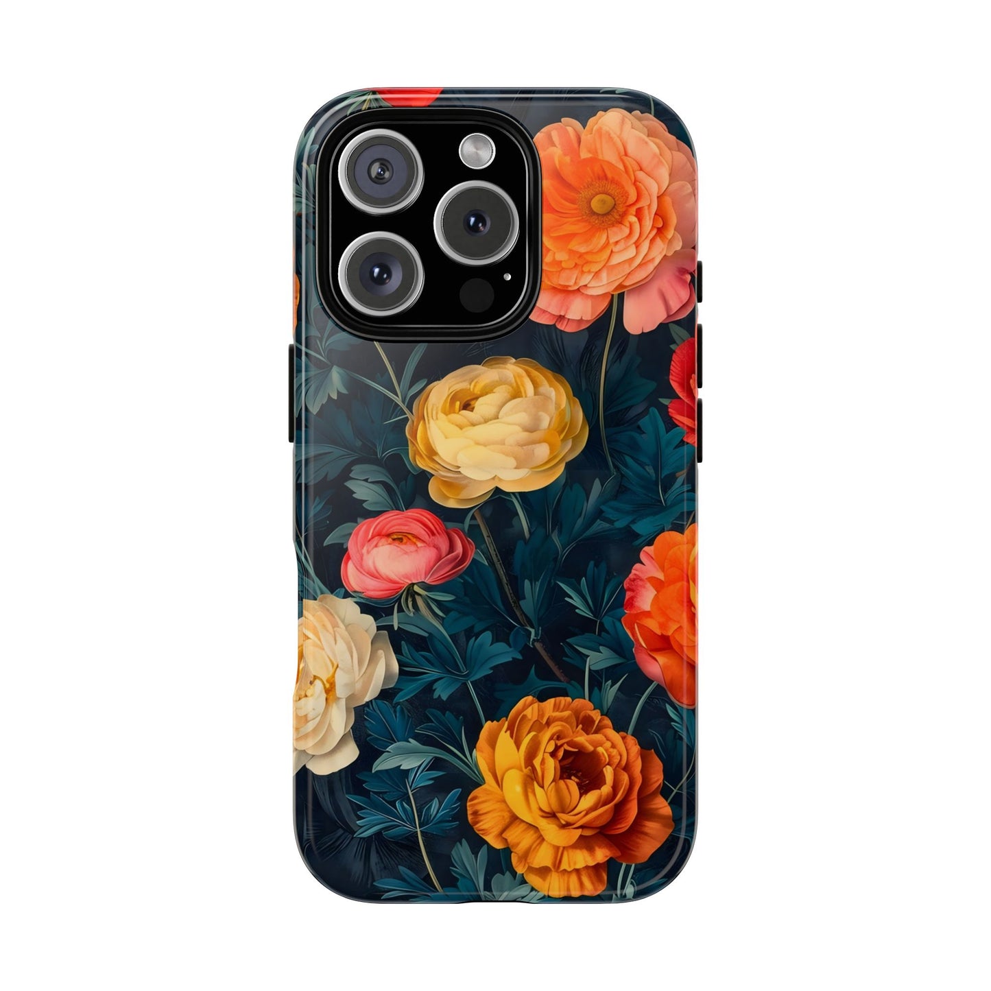 Floral Phone Case, Tough Cases for Phone Protection, Gift for Flower Lovers, Floral Designs, Spring Decor