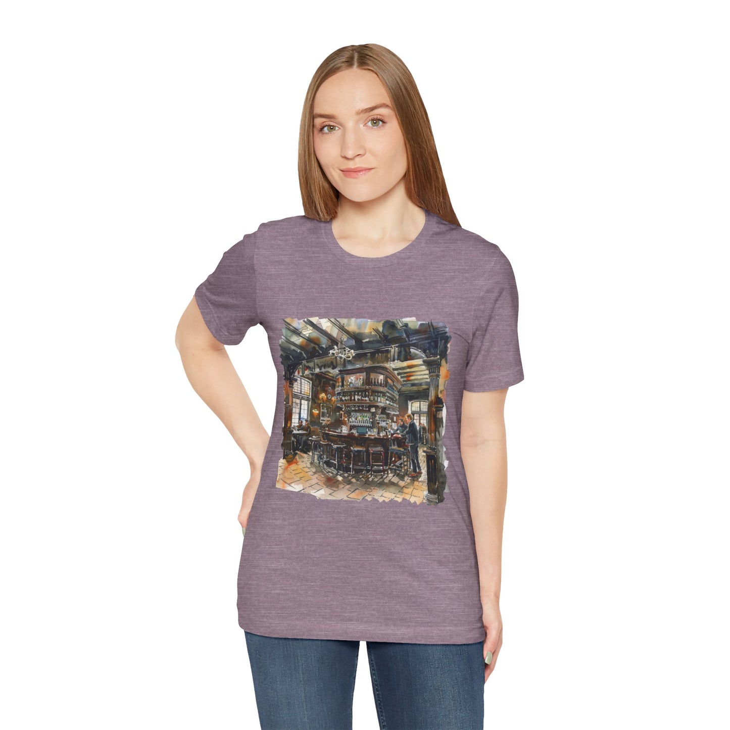 Unisex Jersey Short Sleeve Tee - The Local Spot - Authentic British Pub Vibes