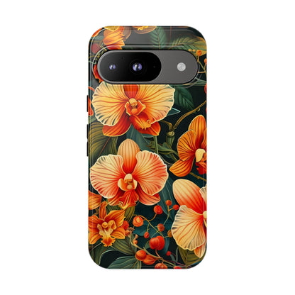 Floral Phone Case - Tough Cases, Protective Cover, Gift for Her, Smartphone Accessory, Floral Design, Nature-Inspired