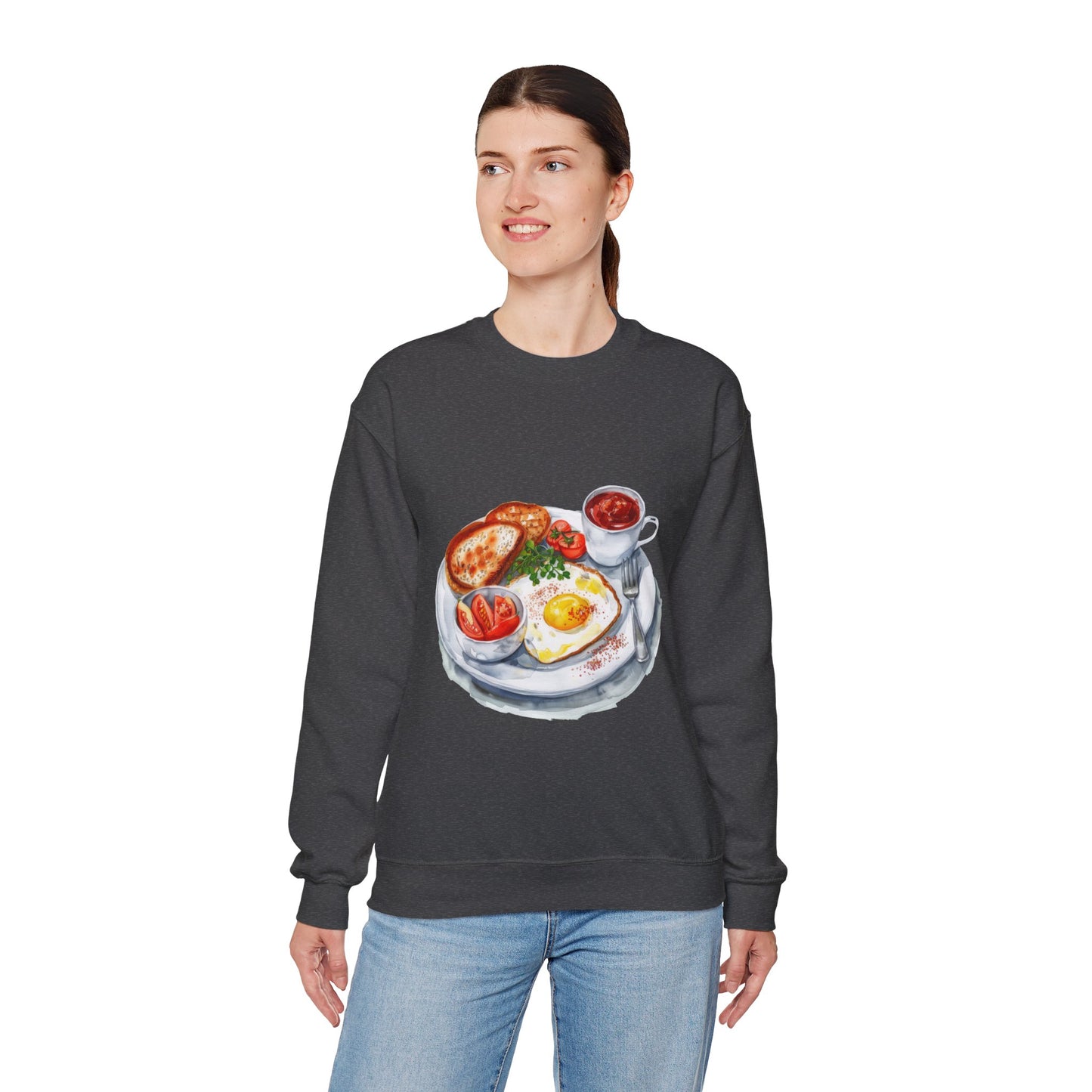 Unisex Heavy Blend™ Crewneck Sweatshirt - The British Table - A Feast of National Favorites