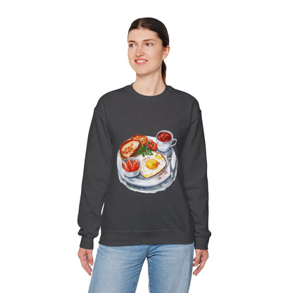 Unisex Heavy Blend™ Crewneck Sweatshirt - The British Table - A Feast of National Favorites