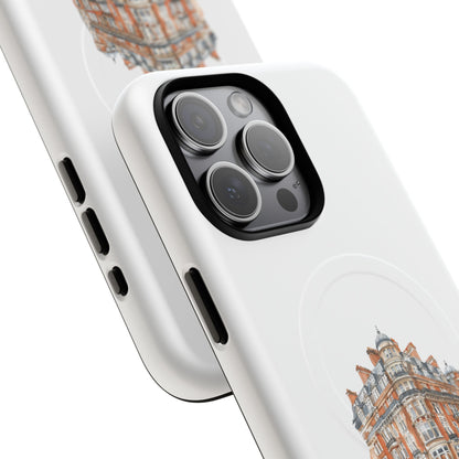 Elegant Tough Magnetic Case with Urban Design, Phone Case, Smartphone Protector, Gift for Her, Unique Tech Accessories
