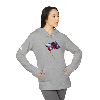 adidas Unisex Fleece Hoodie - Heritage in Red, White, and Blue - The British Flag