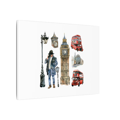 Canvas Art Print, London Skyline, Home Decor, Wall Art, Gift Idea, Travel Memories, Modern Wall Art