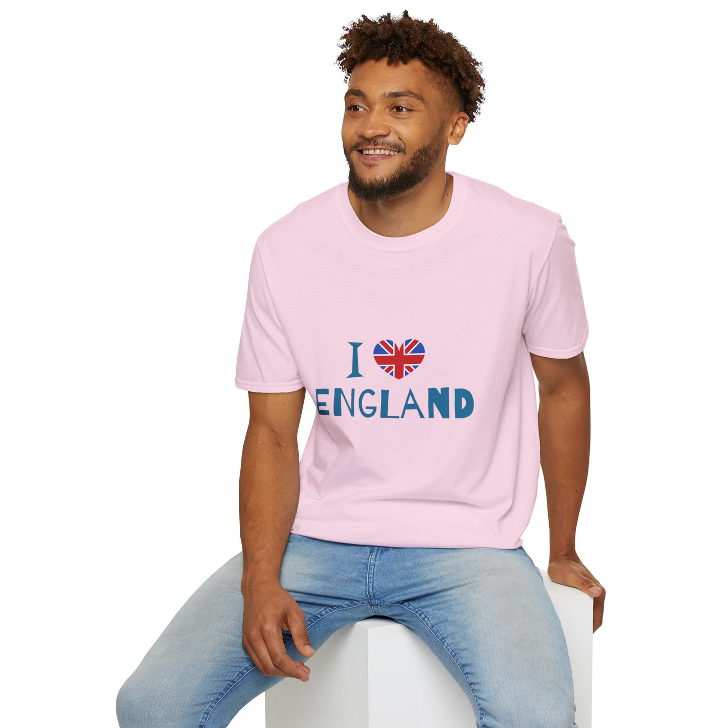 I love England Durable Unisex Softstyle T-Shirt