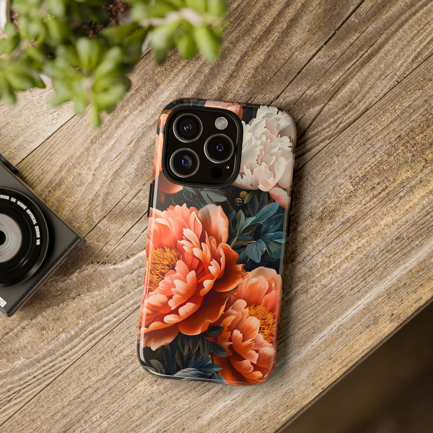 Floral Phone Case - Tough Cases, Durable Cover, Flower Design, Unique Gift, Phone Accessories