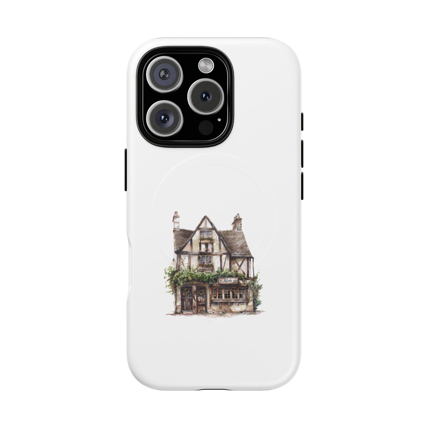 Charming Cottage Magnetic Phone Case, Tough Cell Phone Cover, Unique Gift for Home Lovers, Holiday Essentials, Customizable Design