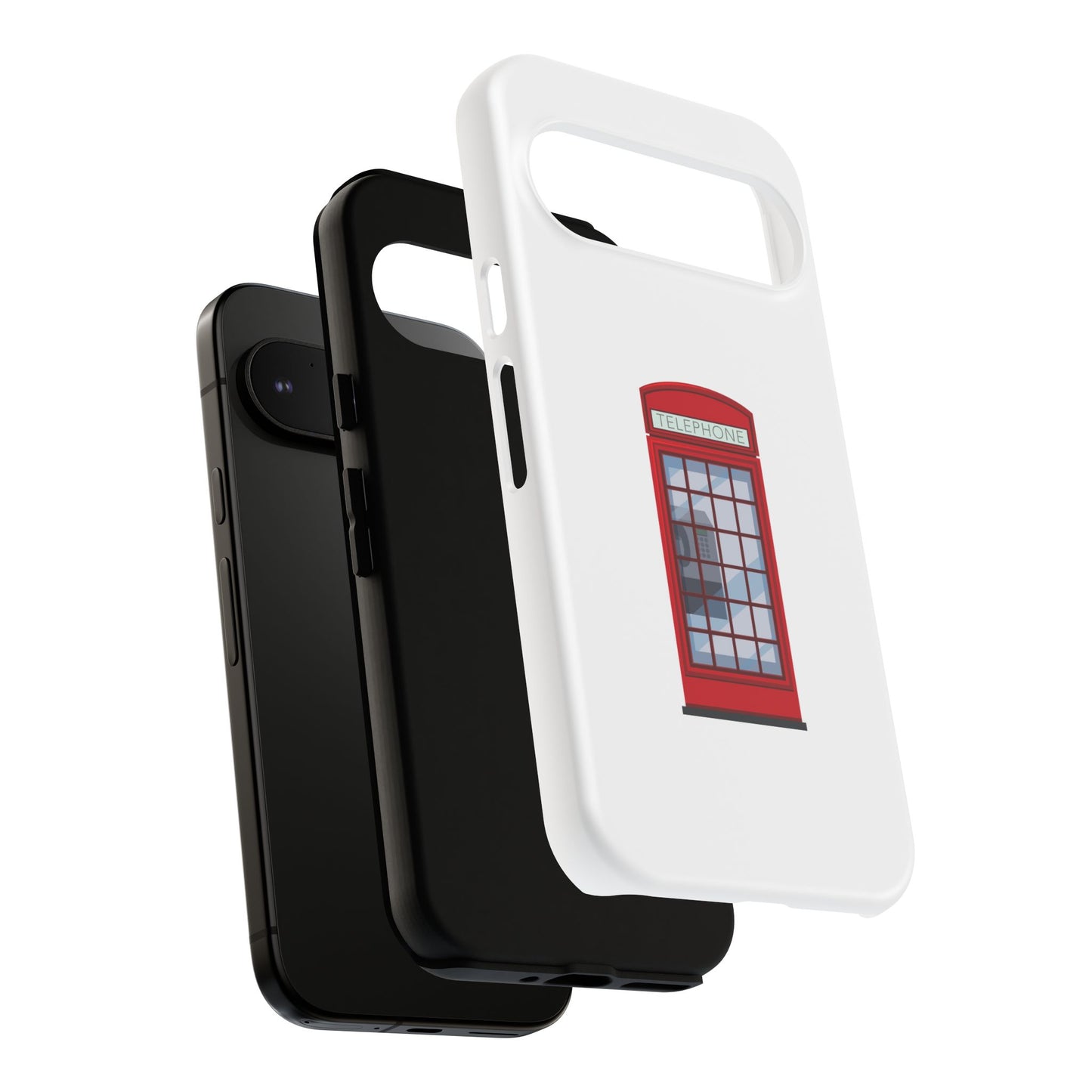 Red Telephone Booth Phone Case - Tough & Stylish Protection