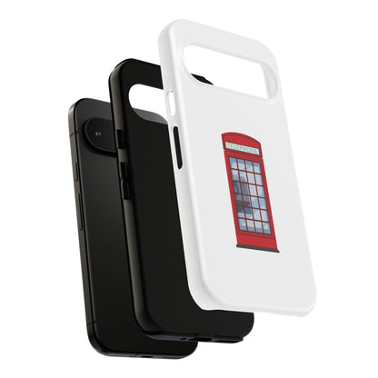 Red Telephone Booth Phone Case - Tough & Stylish Protection